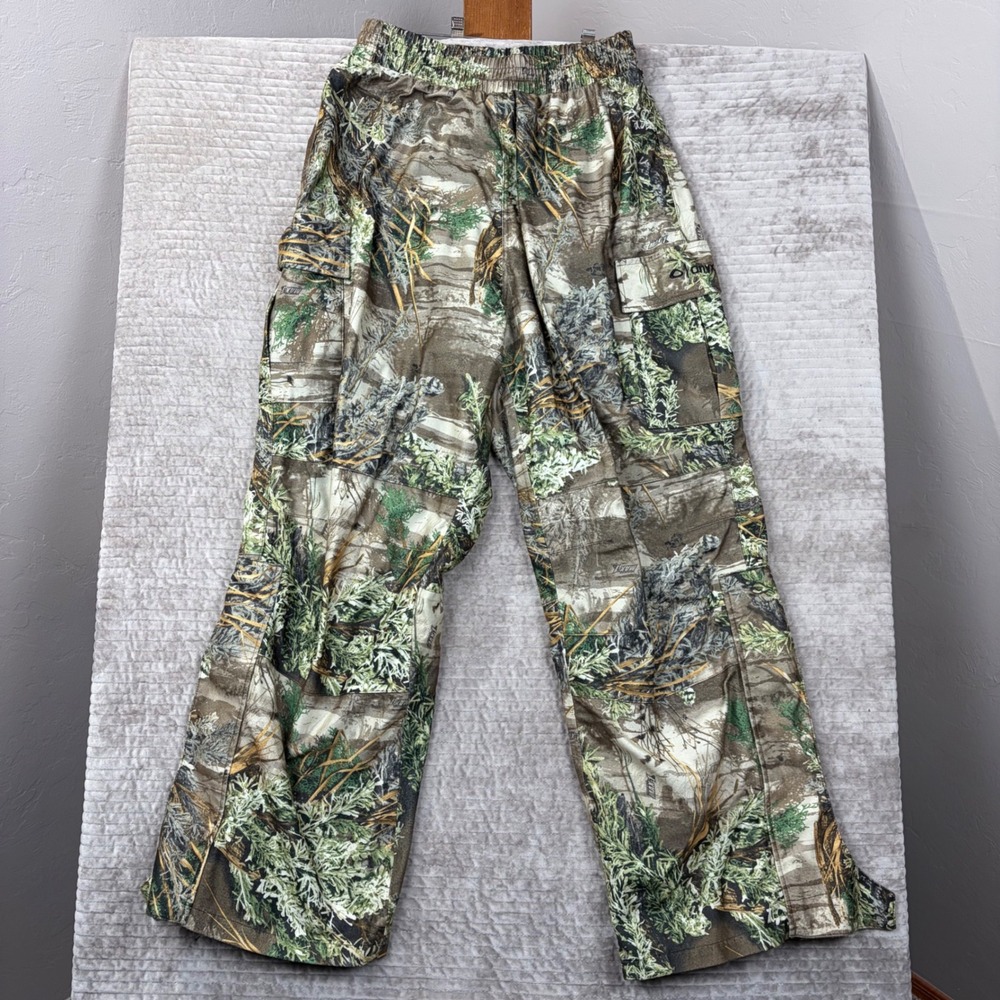 Onyx Outdoor Camouflage Cargo Pants‎ Elastic Waist Lightweight XL